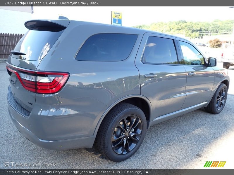 Destroyer Gray / Black 2022 Dodge Durango GT AWD