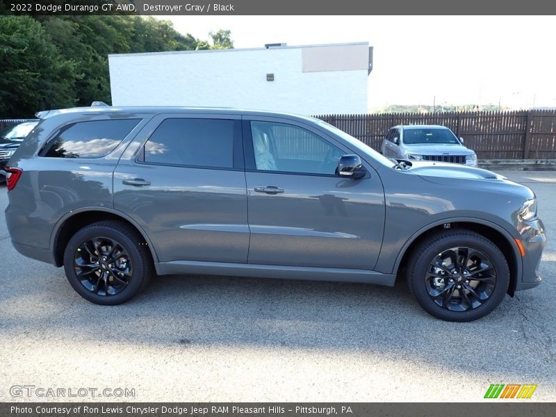 Destroyer Gray / Black 2022 Dodge Durango GT AWD