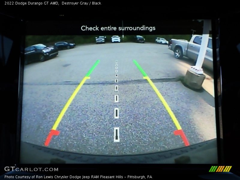 Destroyer Gray / Black 2022 Dodge Durango GT AWD