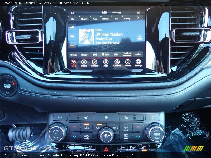 Destroyer Gray / Black 2022 Dodge Durango GT AWD