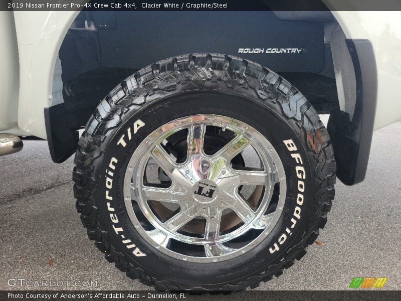 Glacier White / Graphite/Steel 2019 Nissan Frontier Pro-4X Crew Cab 4x4