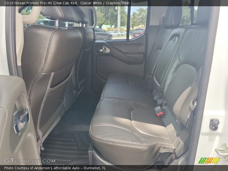 Rear Seat of 2019 Frontier Pro-4X Crew Cab 4x4