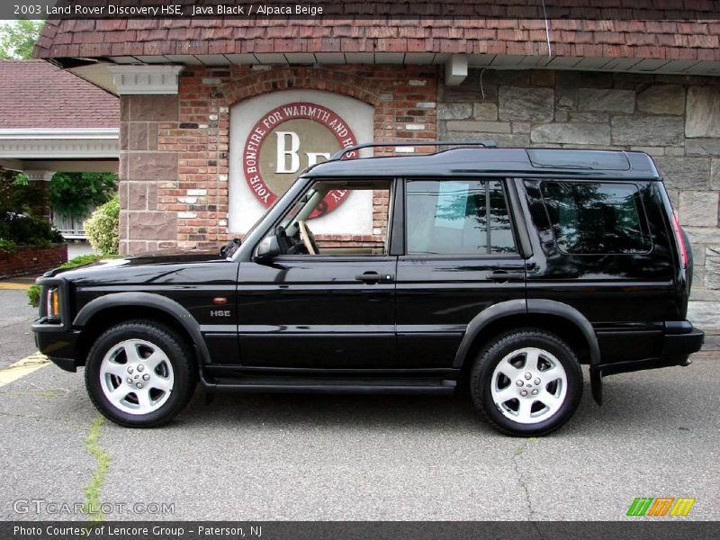 Java Black / Alpaca Beige 2003 Land Rover Discovery HSE
