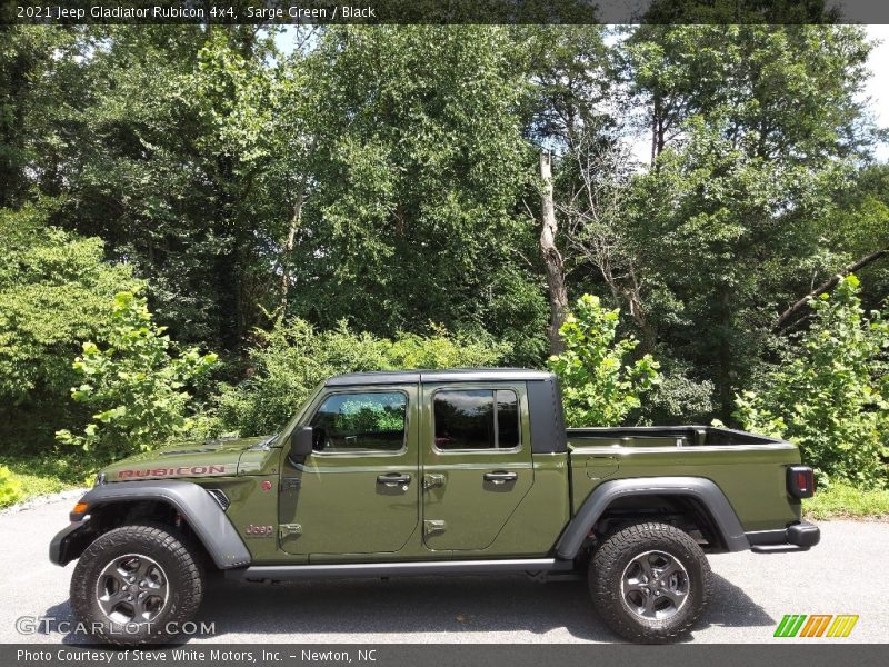 Sarge Green / Black 2021 Jeep Gladiator Rubicon 4x4