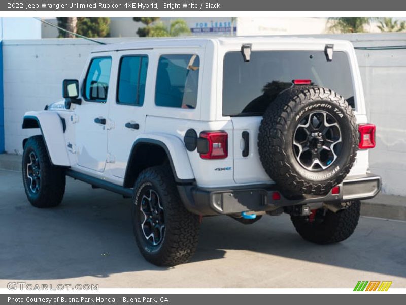 Bright White / Black 2022 Jeep Wrangler Unlimited Rubicon 4XE Hybrid