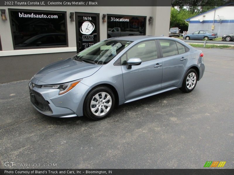 Celestite Gray Metallic / Black 2022 Toyota Corolla LE