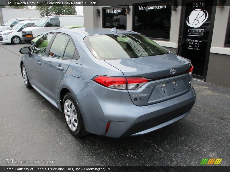 Celestite Gray Metallic / Black 2022 Toyota Corolla LE