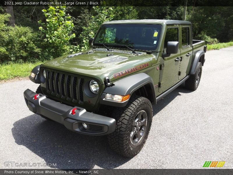 Sarge Green / Black 2021 Jeep Gladiator Rubicon 4x4