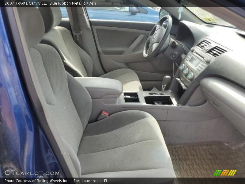 Blue Ribbon Metallic / Ash 2007 Toyota Camry CE