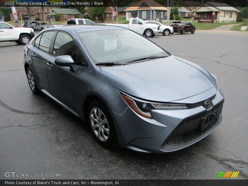 Celestite Gray Metallic / Black 2022 Toyota Corolla LE