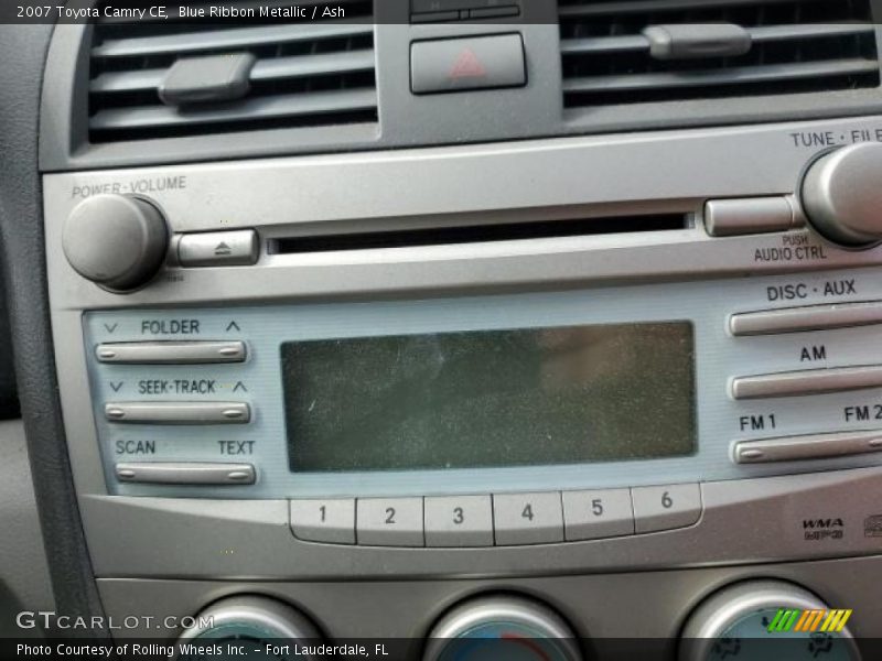 Blue Ribbon Metallic / Ash 2007 Toyota Camry CE