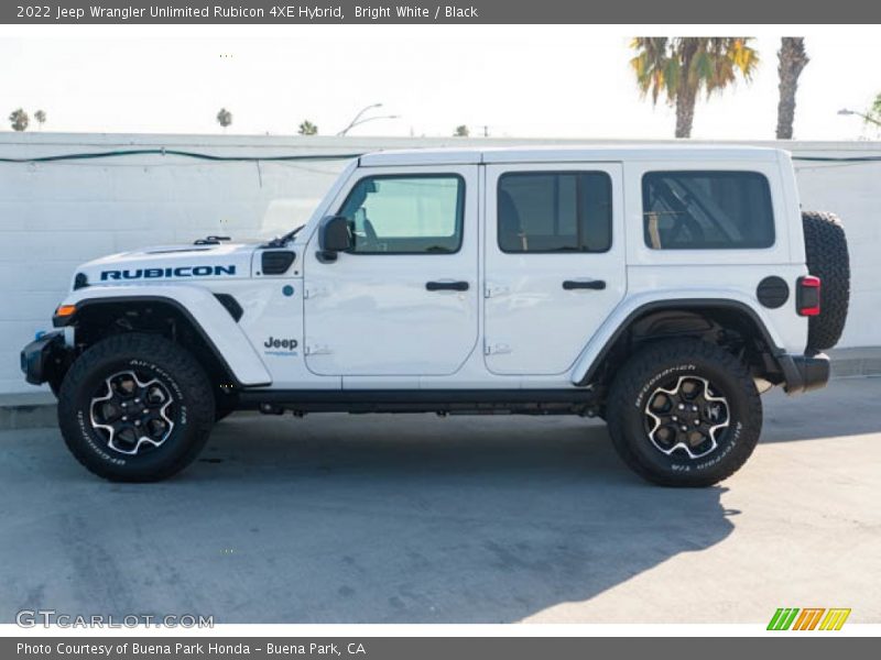 Bright White / Black 2022 Jeep Wrangler Unlimited Rubicon 4XE Hybrid