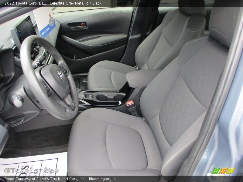 Celestite Gray Metallic / Black 2022 Toyota Corolla LE
