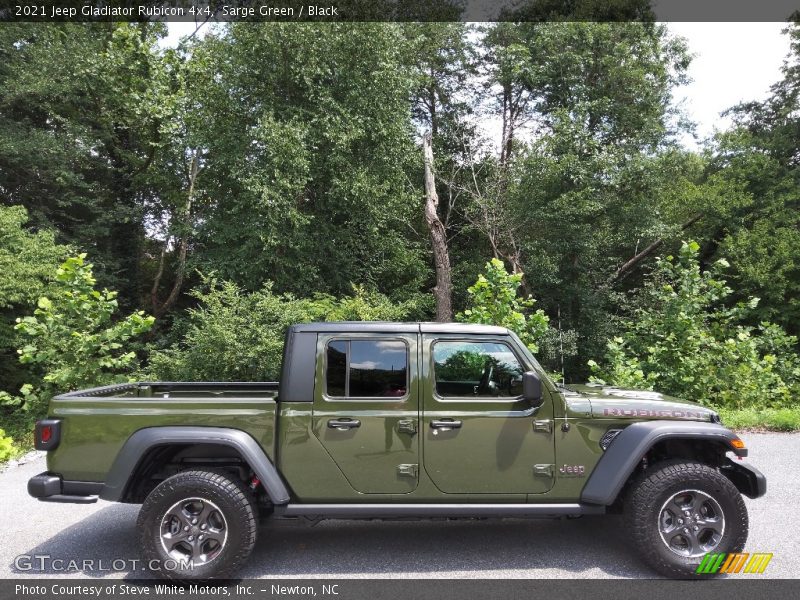 Sarge Green / Black 2021 Jeep Gladiator Rubicon 4x4