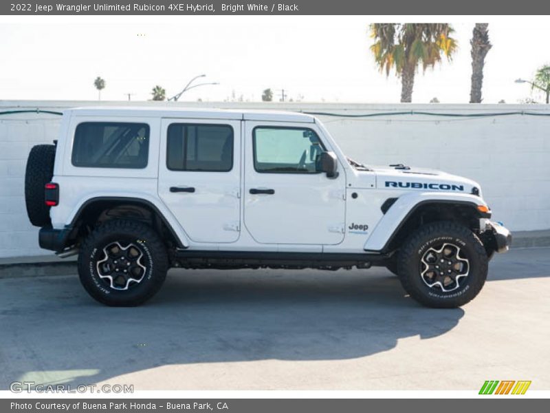 Bright White / Black 2022 Jeep Wrangler Unlimited Rubicon 4XE Hybrid