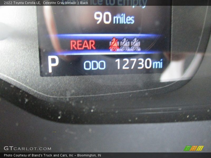 Celestite Gray Metallic / Black 2022 Toyota Corolla LE