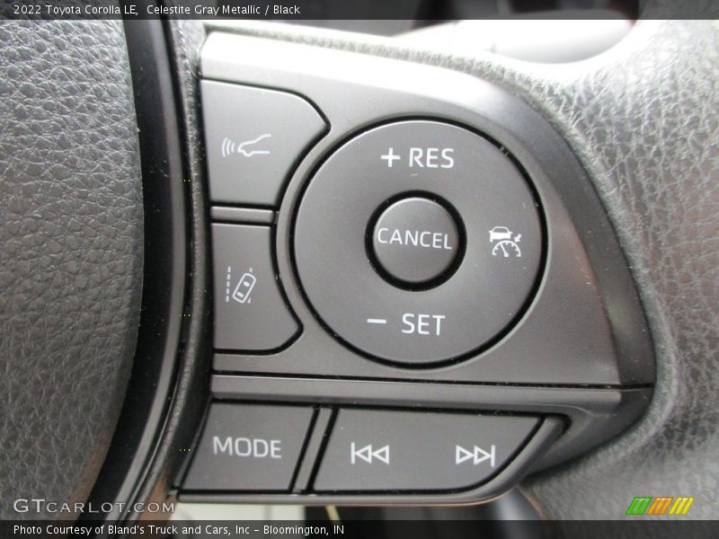 Celestite Gray Metallic / Black 2022 Toyota Corolla LE