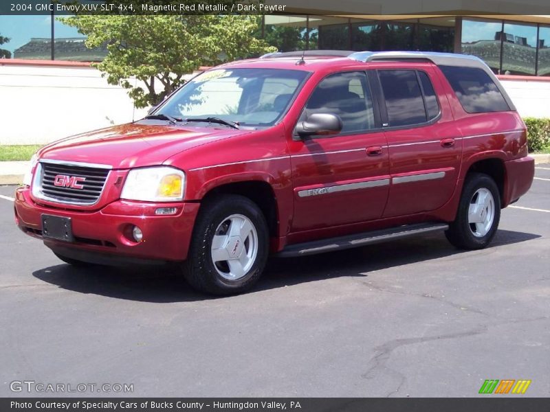 Magnetic Red Metallic / Dark Pewter 2004 GMC Envoy XUV SLT 4x4
