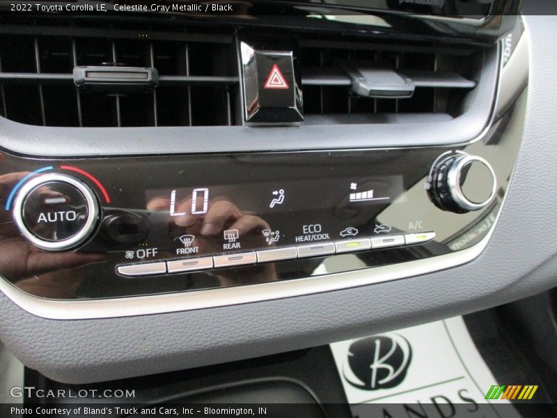 Celestite Gray Metallic / Black 2022 Toyota Corolla LE