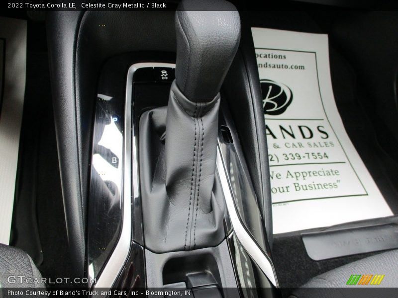 Celestite Gray Metallic / Black 2022 Toyota Corolla LE