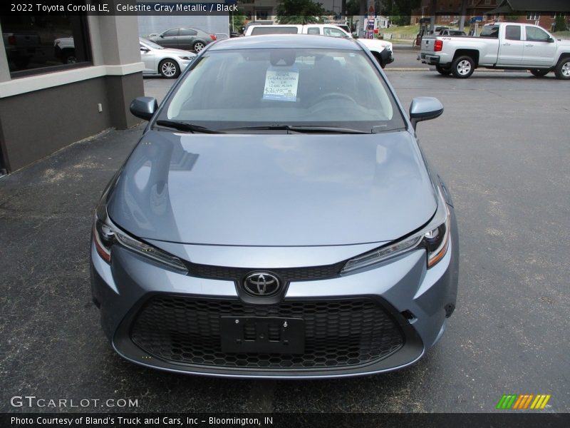 Celestite Gray Metallic / Black 2022 Toyota Corolla LE