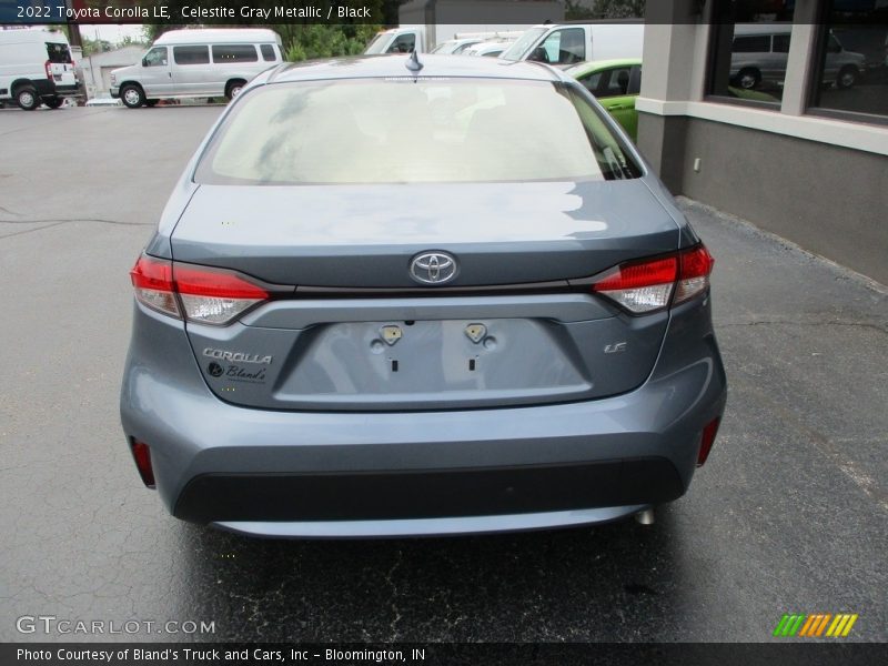 Celestite Gray Metallic / Black 2022 Toyota Corolla LE