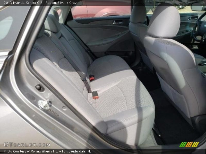 Radiant Silver / Gray 2013 Hyundai Sonata GLS