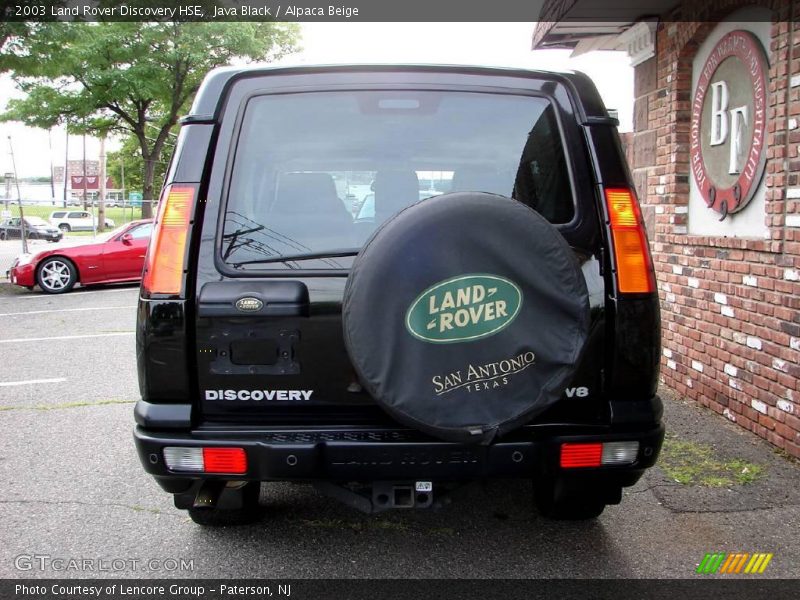 Java Black / Alpaca Beige 2003 Land Rover Discovery HSE