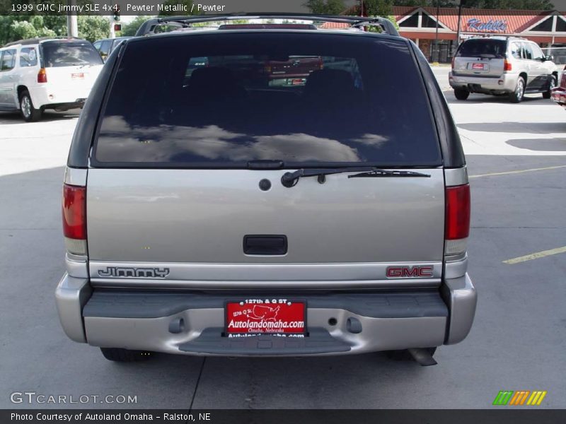 Pewter Metallic / Pewter 1999 GMC Jimmy SLE 4x4