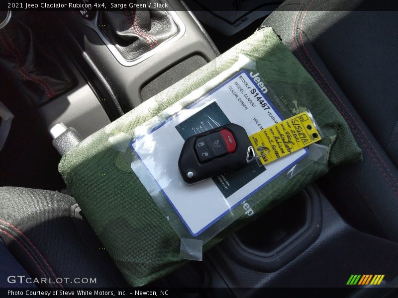 Sarge Green / Black 2021 Jeep Gladiator Rubicon 4x4