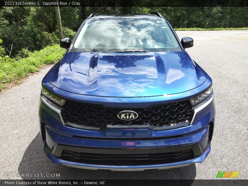 Sapphire Blue / Gray 2021 Kia Sorento S