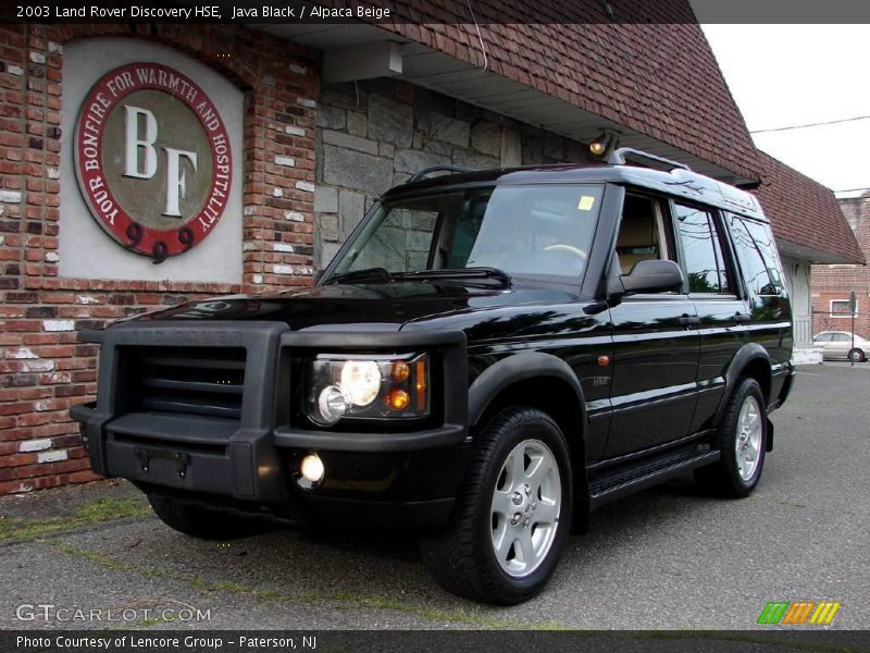 Java Black / Alpaca Beige 2003 Land Rover Discovery HSE