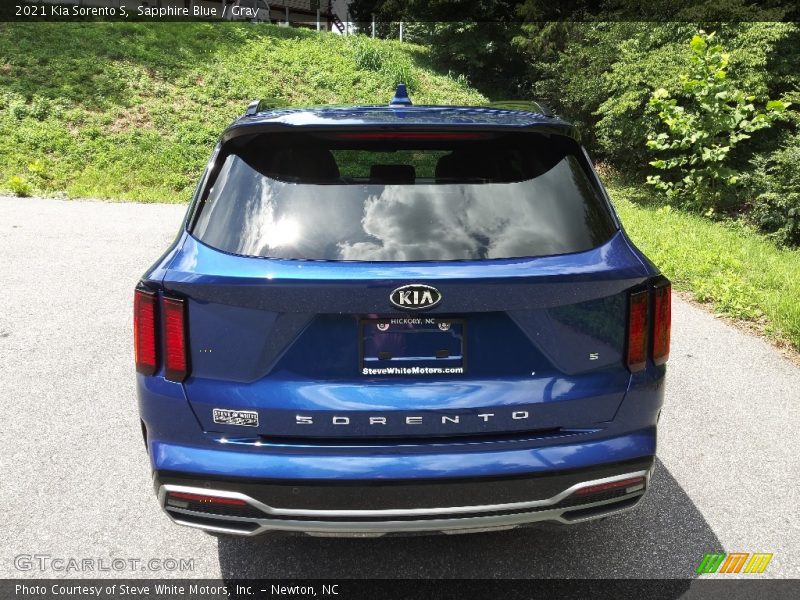 Sapphire Blue / Gray 2021 Kia Sorento S