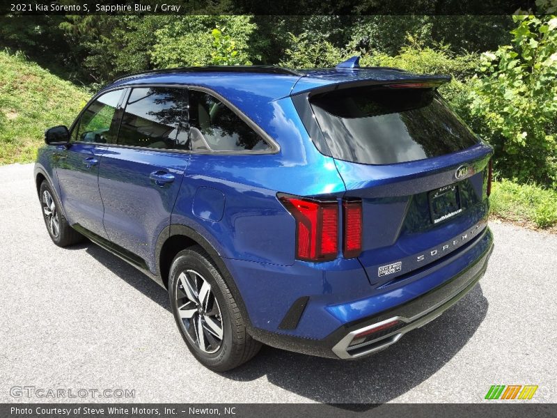 Sapphire Blue / Gray 2021 Kia Sorento S