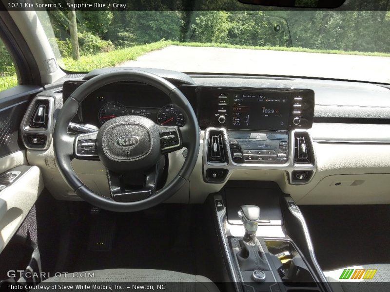 Sapphire Blue / Gray 2021 Kia Sorento S