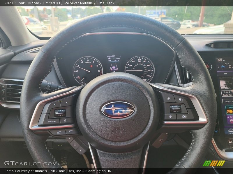 Ice Silver Metallic / Slate Black 2021 Subaru Outback Limited XT