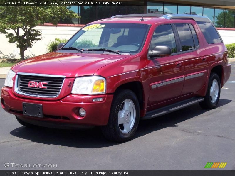 Magnetic Red Metallic / Dark Pewter 2004 GMC Envoy XUV SLT 4x4