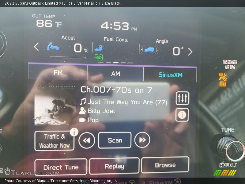 Ice Silver Metallic / Slate Black 2021 Subaru Outback Limited XT