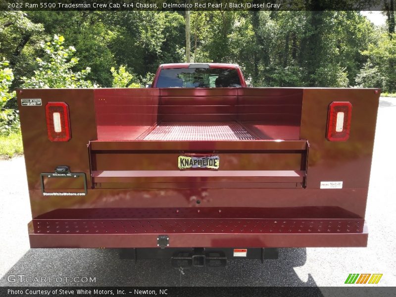 Delmonico Red Pearl / Black/Diesel Gray 2022 Ram 5500 Tradesman Crew Cab 4x4 Chassis