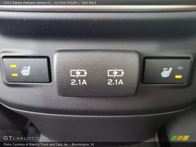 Ice Silver Metallic / Slate Black 2021 Subaru Outback Limited XT