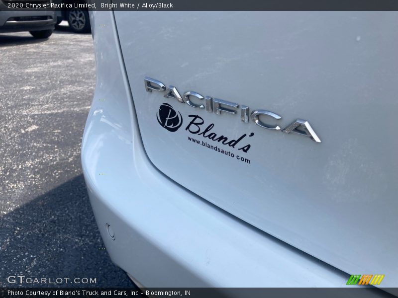 Bright White / Alloy/Black 2020 Chrysler Pacifica Limited