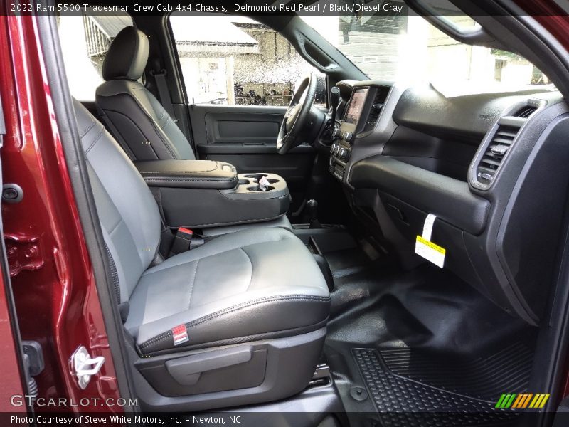 Front Seat of 2022 5500 Tradesman Crew Cab 4x4 Chassis
