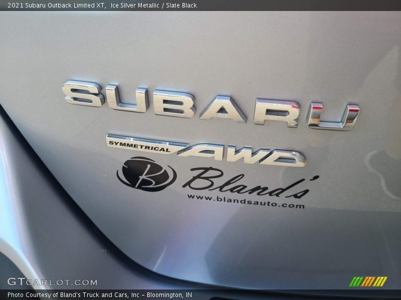 Ice Silver Metallic / Slate Black 2021 Subaru Outback Limited XT