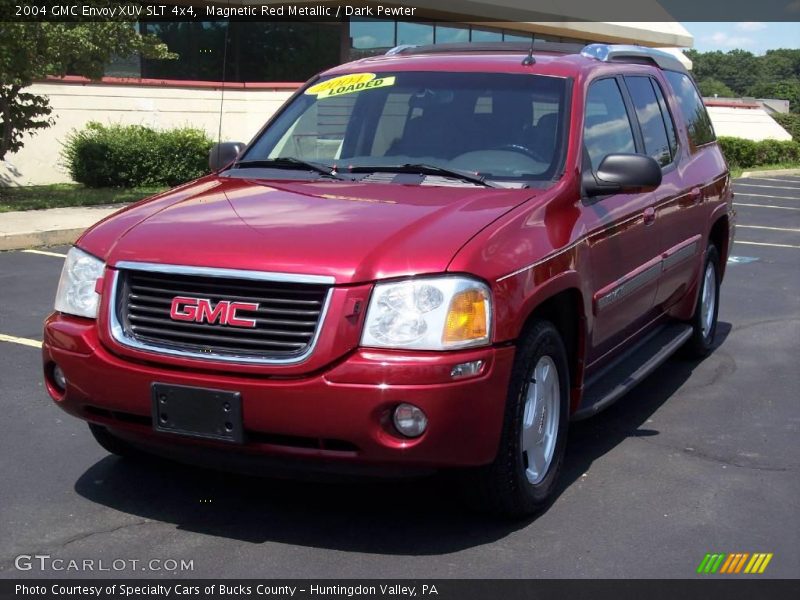 Magnetic Red Metallic / Dark Pewter 2004 GMC Envoy XUV SLT 4x4