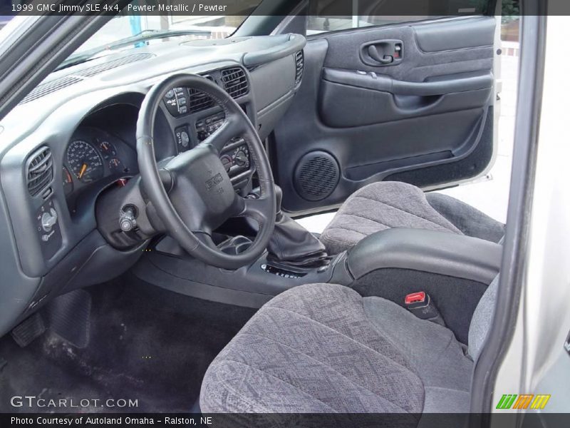 Pewter Metallic / Pewter 1999 GMC Jimmy SLE 4x4