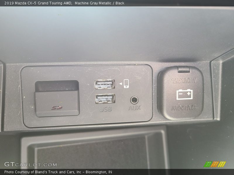 Machine Gray Metallic / Black 2019 Mazda CX-5 Grand Touring AWD