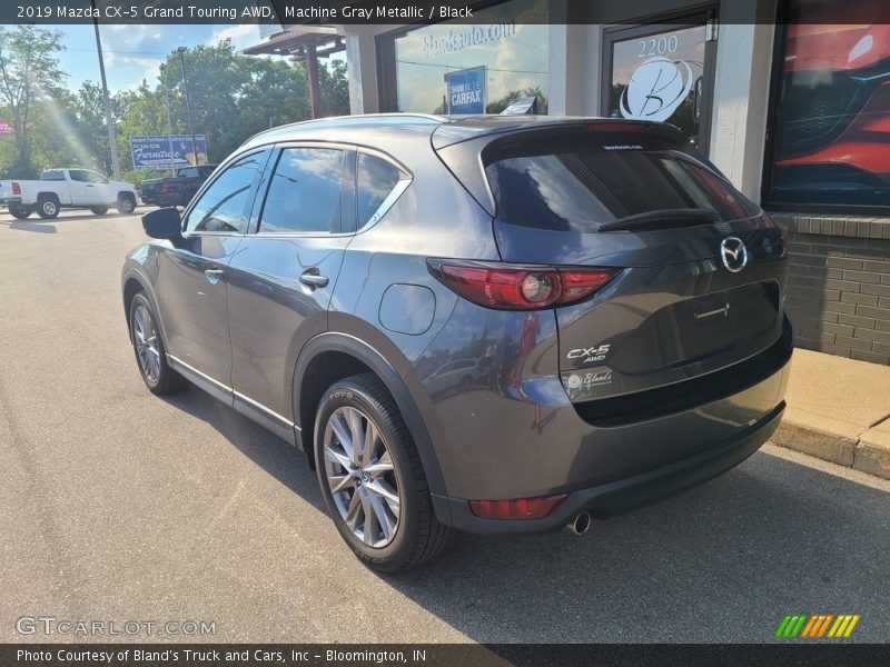 Machine Gray Metallic / Black 2019 Mazda CX-5 Grand Touring AWD