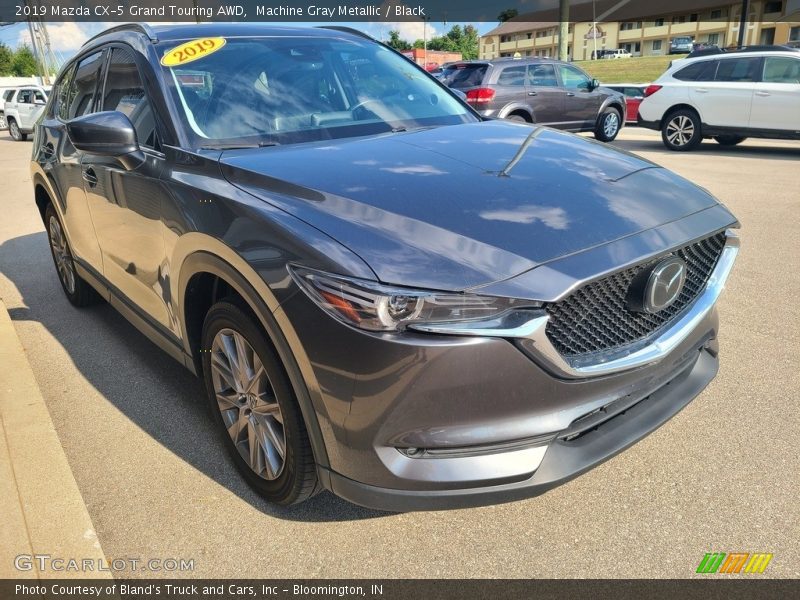 Machine Gray Metallic / Black 2019 Mazda CX-5 Grand Touring AWD