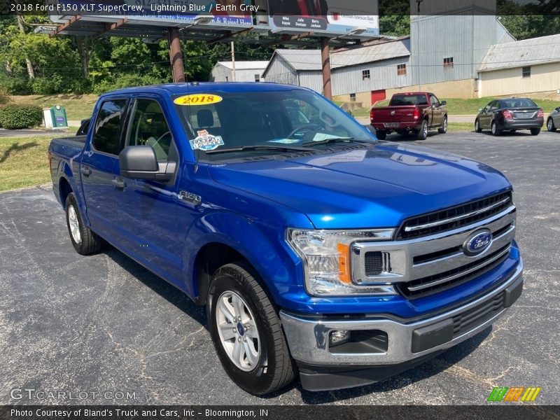 Front 3/4 View of 2018 F150 XLT SuperCrew