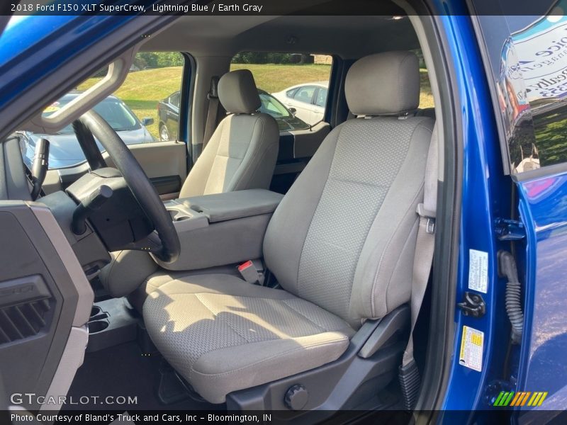 Front Seat of 2018 F150 XLT SuperCrew